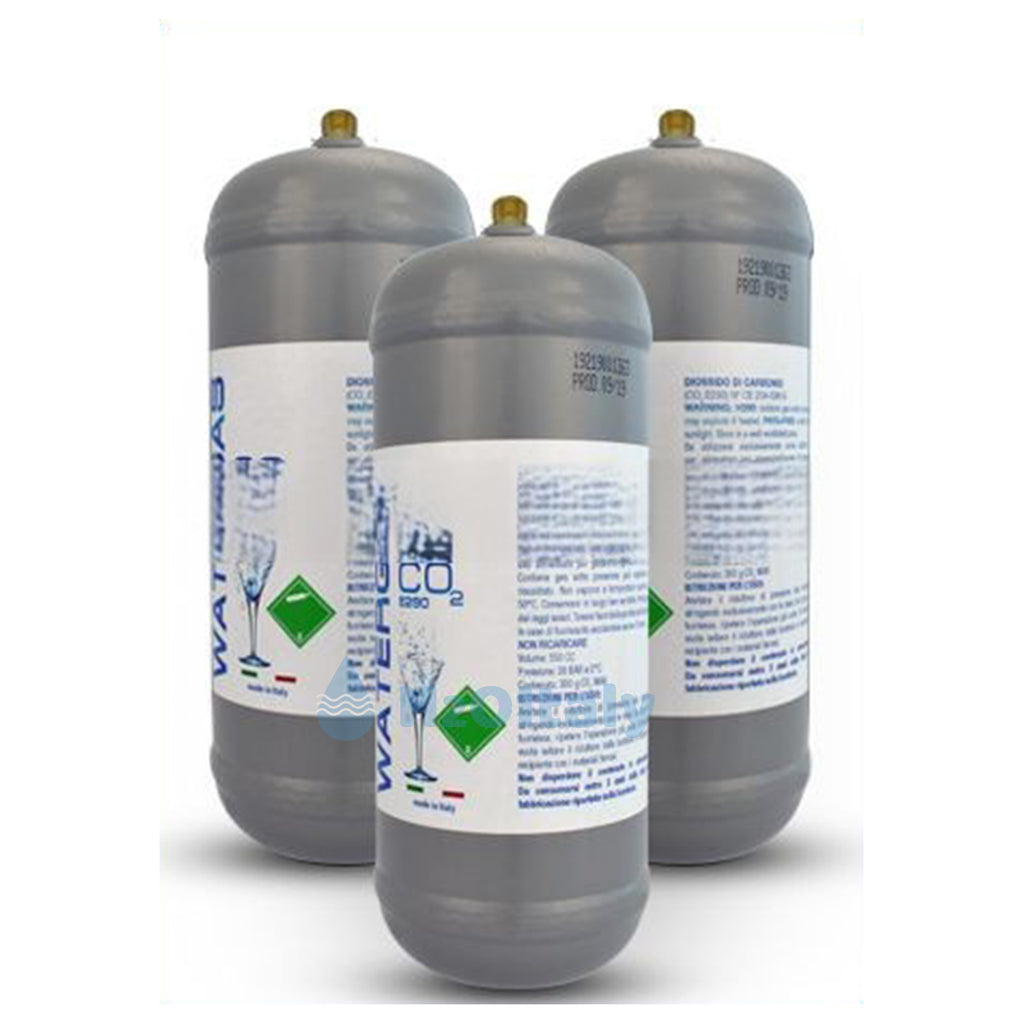 Bombola CO2 Alimentare E290 Usa E Getta Da 600 Grammi | Attacco 11 Mm | Per Gasatori D'Acqua Domestici (SodaStream E Altre Marche) - 11